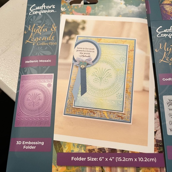 Arts & Crafts Set - Multicolor. Crafters companion. Myths & legends - Picture 3 of 15